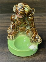 Vintage Ceramic Chimpanzee Pipe Holder