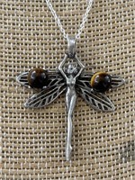 Sterling Silver Fairy Necklace