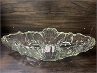 Mid Century Jeanette Glass Co. Gondola Fruit Bowl