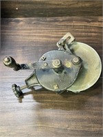 Vintage bench mount grinding wheel