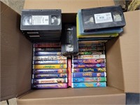 Over 50 Disney VHS Tapes