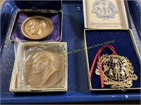 Lyndon Blaine’s Johnson & JKK Medals, Hoover