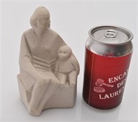 *Figurine femme et enfant, Marbell Stone Art,