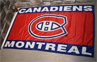 Drapeau des Canadiens de Montréal, 60'' x 35''