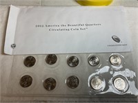 2012 Americas beautiful quarters coin set