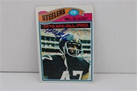 1977 TOPPS MEL BLOUNT #180 SIGNED AUTO