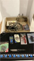Vintage battery charger, innova 3020 device both