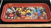 Coca Cola  oblong tray with wall hanger magnet