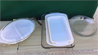 PYREX & OTHER BAKING PANS & DISHES