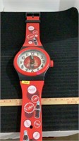Coca Cola watch battery wall clock, untested and