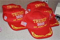 5 NEW TRUMP 2020 CAMPAIGN HATS