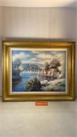S.Parnell Original Oil Painting