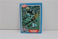 1988 SWELL HOF HERB ADDERLEY #6 SIGNED AUTO