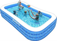 Evoio Rectangle Inflatable Pool