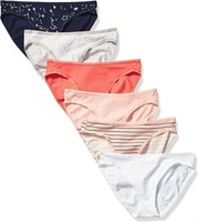 Amazon Essentials Women's Cotton Bikini Brief Un
