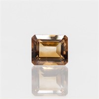 Incredible 7.46 CT Imperial Topaz Solitaire