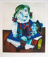 Pablo Picasso Maya With Doll