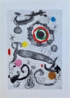 Joan Miro L?Astre du Marecage Facsimile Signed 198