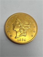 1904 $20 gold