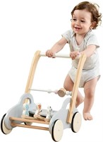 labebe Baby Walker, Clock and Animal-Push Toy fo