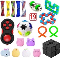 EDsportshouse 19 Pack Sensory Fidget Toys Set-Bi