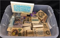 RUBBER STAMP / MISC TYPES / LARGE LOT