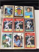 BASEBALL TRADING CARDS / APPROX:  360 CARDS