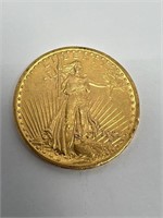 1922 $20 Saint Gaudens gold coin