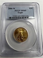 2006-w $10 gold eagle coin