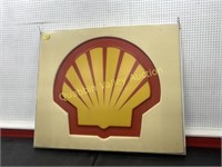 LARGE PLASTIC SHELL SIGN