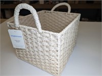 New Brightroom Handcrafted Paper Rope Basket