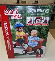 New Radio Flyer Scoot 2 Pedal Grow With Me