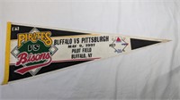 91 Buffalo vs. Pittsburgh Pennant