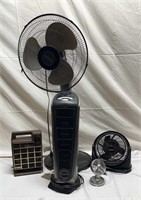 Lot of Different sized Fans & Heaters