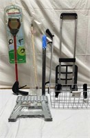 Mobility Lot, Step Stool, Claws, Walker Basket &