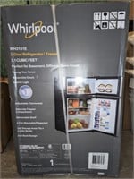 New Whirlpool 3.1 CuFt 2 Door Fridge/Freezer