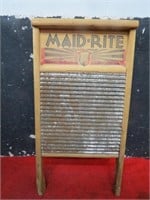 Maid rite washboard. No.2072