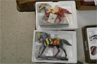 Two Westland Painted Ponies resin horses - "Ameri