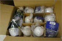 Box of 24 candles - snowballs