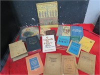 Vintage book lot.