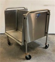 AMF Cartline Stainless Steel Dish Cart