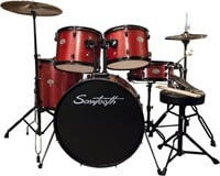 Rise by Sawtooth Full Size 5-Piece Red Sparkle