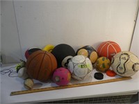 Lot of Sports Balls