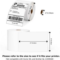 NEW (4"x6") Shipping Label Roll