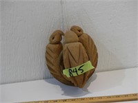 Coconut Carving Hanger7" x 5"