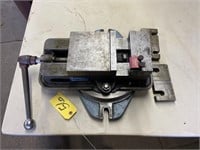 Kurt 6-inch Machinist Vice On Rotating Table