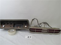 1973-1974 A Body Dash/ 1973 Tail Light