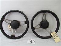 Two Mopar Tuff Steering Wheels