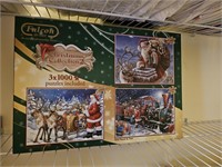 3 Puzzles x1000 Pieces All In One Christmas Collec