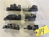 Quick Change Tool Posts With Tooling